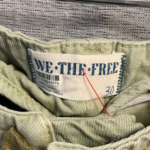 We The Free Olive Cargo Pants - Picture 2 of 8